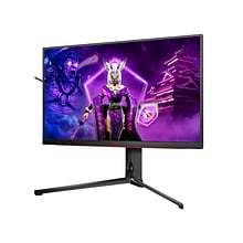 AOC AGON PRO 31.5 4K Ultra HD 144 Hz LCD Gaming Monitor, Black/Red (AG324UX)