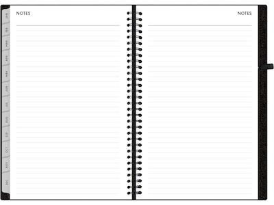 2024 Blue Sky Aligned 5" x 8" Weekly & Monthly Planner, Black (143589-24)