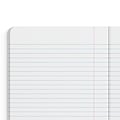 Staples Composition Notebook, 7.5 x 9.75, Wide Ruled, 80 Sheets, Blue (ST55086)