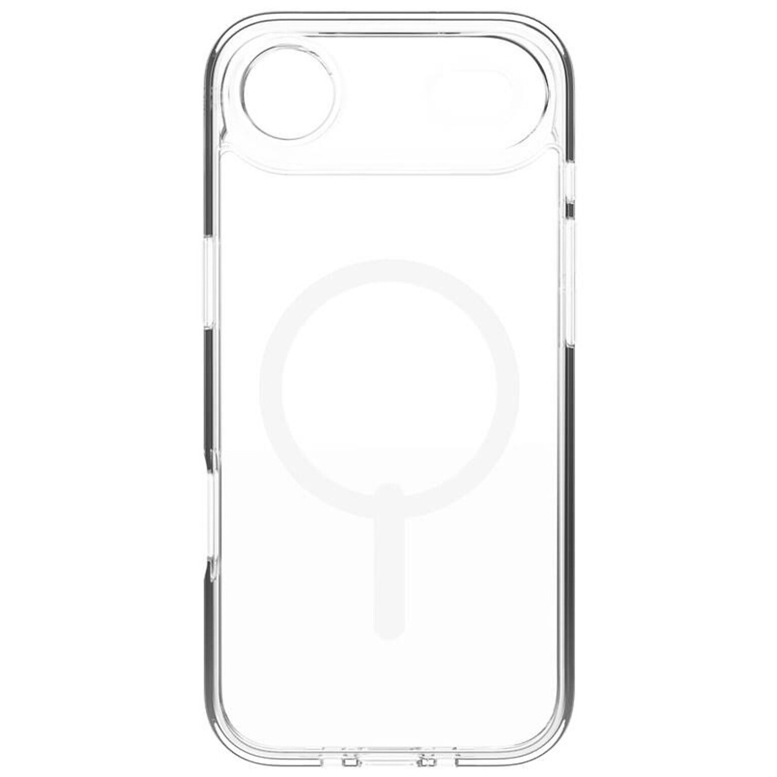 Zagg Crystal Palace Lite Snap MagSafe Compatible Phone Case for Apple iPhone 17 Air, Shock Absorbing, Clear (702318849)