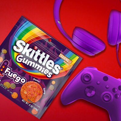 Skittles Gummies Fuego Gummy Candy, 12 oz. (MMM33036)