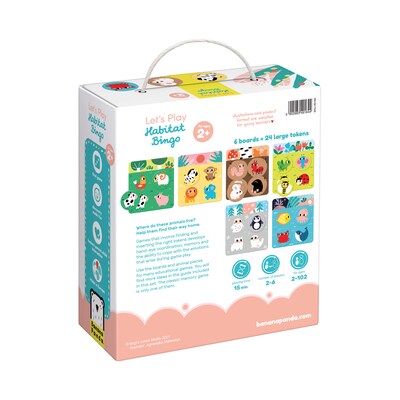 Banana Panda Lets Play Habitat Bingo, Ages 2+ (BPN49164)