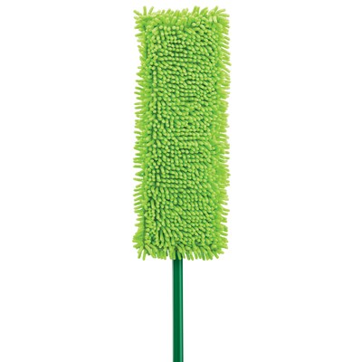 Libman Commercial Microfiber Fingers Dust Mop, Yellow & Green, 6/Carton (195)