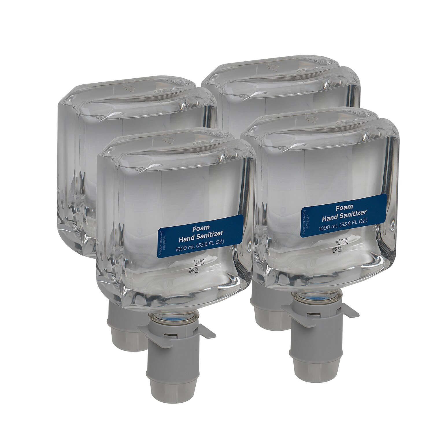 Pacific Blue Ultra Foaming Hand Sanitizer Refills, 33.8 Oz., 4/Carton (43335)