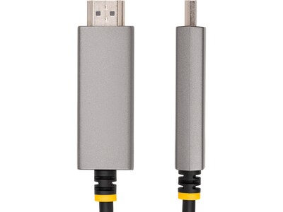 StarTech 10 USB-C to HDMI Video Adapter Cable, 8K 60Hz/4K 144Hz, Male to Male, Space-Gray, HDMI 2.1