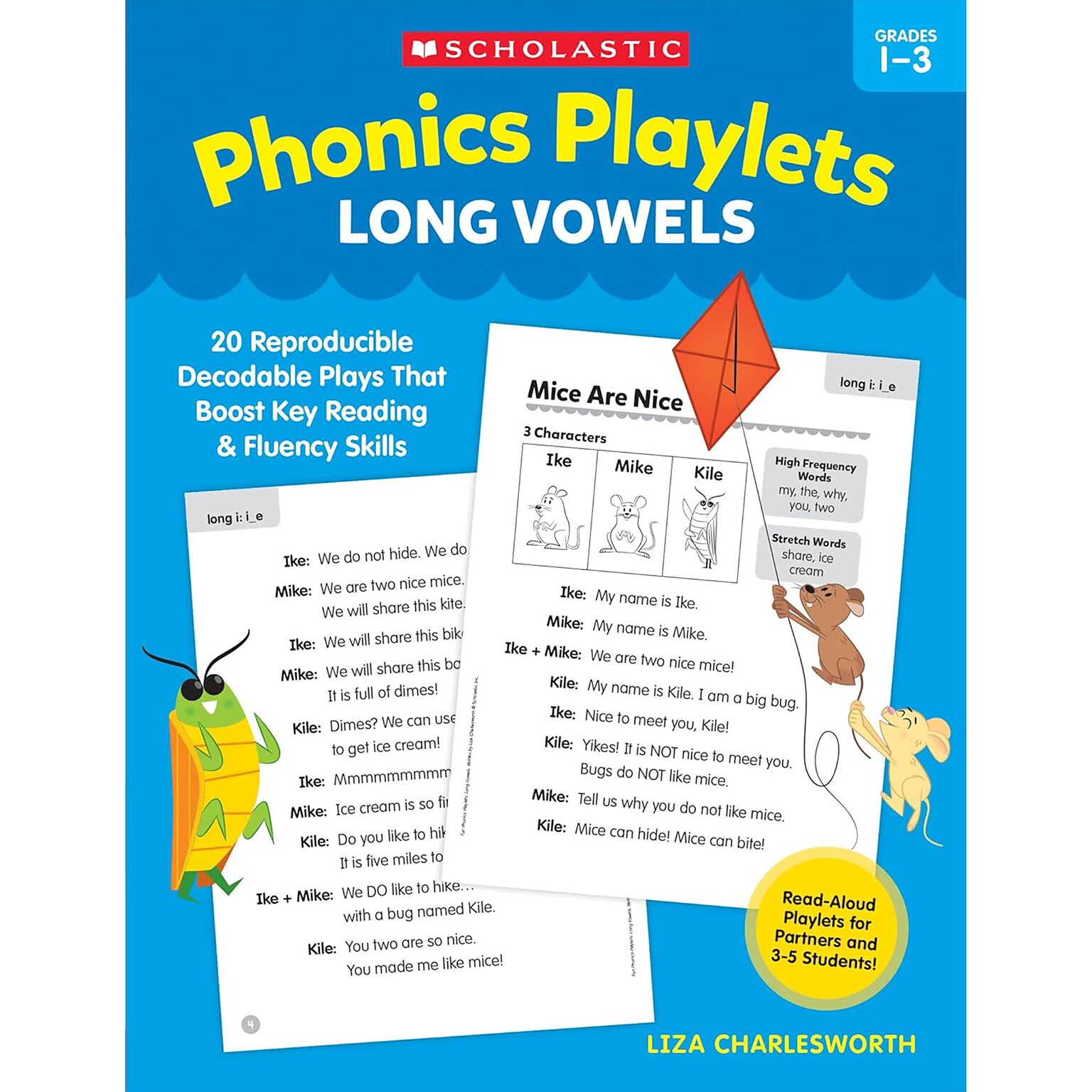 Scholastic Teaching Solutions Phonics Playlets: Long Vowels Activity Book (SC-9781546155331)