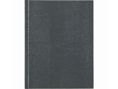 Blueline Hardcover Executive Journal, 7.25 x 9.25, Wide-Ruled, Cool Gray, 144 Pages (A7.GRY)