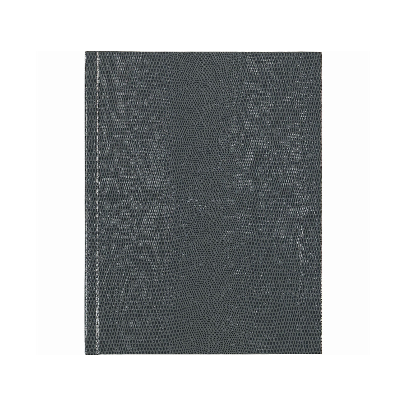 Blueline Hardcover Executive Journal, 7.25 x 9.25, Wide-Ruled, Cool Gray, 144 Pages (A7.GRY)