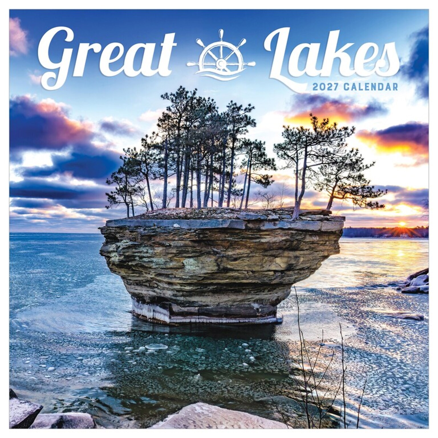 2027 TF Publishing Great Lakes 12 x 12 Monthly Wall Calendar, Multicolored (27-1037)