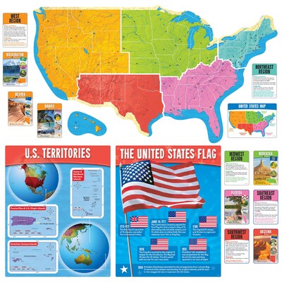 TREND Essential Skills: Exploring the United States and the Continents (T-ESMAP)