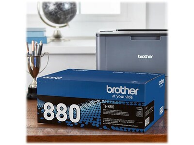 Brother TN880 Black Extra High Yield Toner Cartridge, 3/Pack