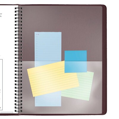 2026 AT-A-GLANCE 8.25" x 11" Weekly Appointment Book Planner, Faux Leather Cover, Wine Stone (70-950-50-26)