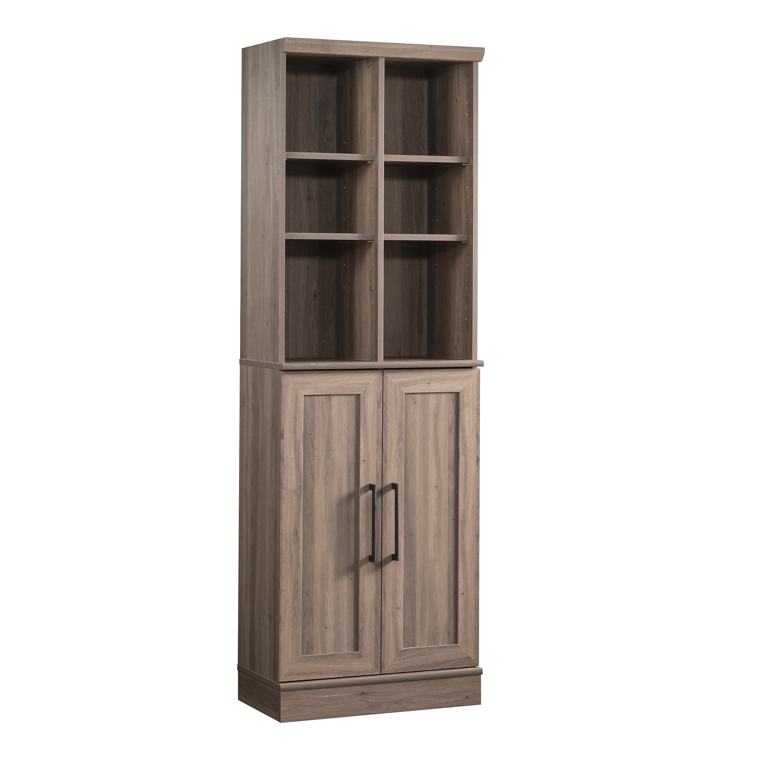 Sauder HomePlus 71H Storage Cabinet with 6 Shelves, Salt Oak (435132)