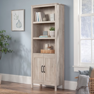 Sauder Select 72H 5-Shelf Bookcase, Chalk Oak (434879)