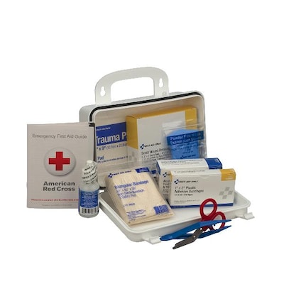 Pac-Kit Weatherproof Plastic First Aid Kit, 76 pieces, #10 (579-6410)