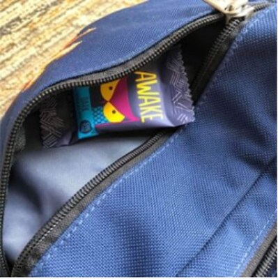 Awake Caffeinated Dark Chocolate Bites, 0.47 oz., 50 Bites/Box (00458U)