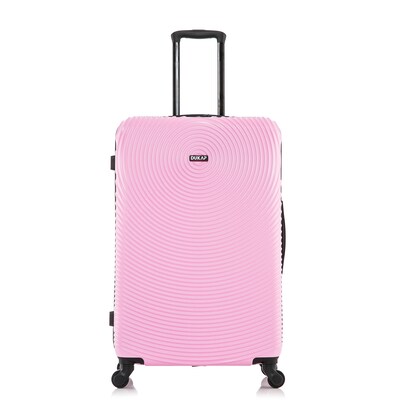 DUKAP Inception 29.29 Hardside Suitcase, 4-Wheeled Spinner, TSA Checkpoint Friendly, Pink (DKINC00L-PNK)