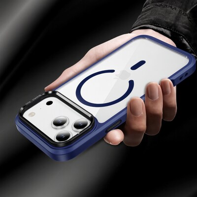 SaharaCase Raider Series MagSafe Compatible Phone Case for iPhone 17 Pro Max, Shock Absorbing, Night Sky Blue (CP01010)