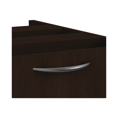 Alera Valencia Series 3/4 Box/file Pedestal, 15 5/8w X 20 1/2d X 19 1/4h, Espresso