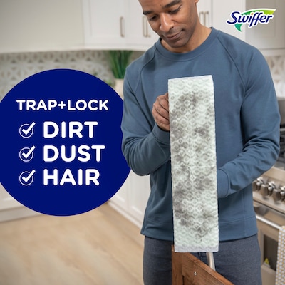 Swiffer Sweeper XL Heavy Duty Dry Sweeping Cloths, 10/Box (59675)