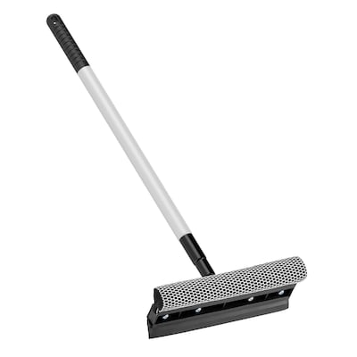 Gritt Commercial Telescoping 8 Window Squeegee & Washer, Black/Silver (GRI185-8-39-EA)