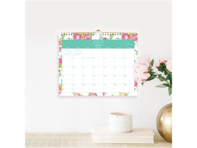 2023-2024 Blue Sky Day Designer Peyton White 11 x 8.75 Academic Monthly Wall Calendar (107936-A24)