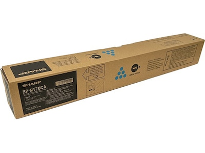 Sharp BP-NT70CA Cyan Standard Yield Toner Cartridge