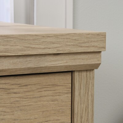 Sauder Aspen Post 2-Drawer Lateral File Cabinet, Letter/Legal Size, Lockable, 30"H x 31"W x 19"D, Prime Oak (427013)