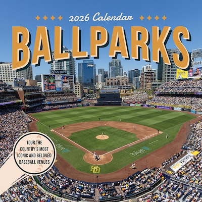 2026 TF Publishing Ballparks 12 x 12 Monthly Wall Calendar (26-1051)