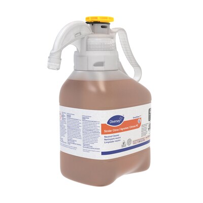 Diversey Stride Neutral Floor Cleaner, SmartDose, 1.4L, 2 Bottles/Carton (95122613)