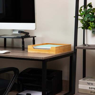 Mind Reader Desk Tray, Brown (BTRAY-BRN)