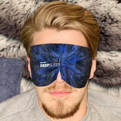 Popmask London Deep Sleep Self Heating Eye Mask 15 Masks, 3 Boxes/5 Pack (15DEE)
