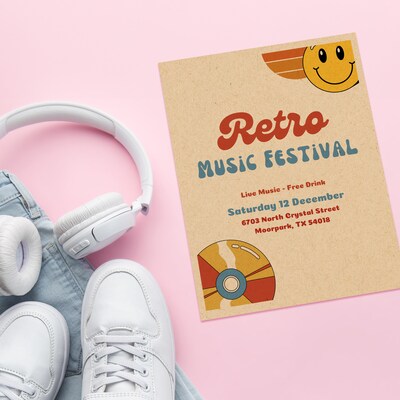 Avery Integrated Cards, 8.5" x 11", Matte Kraft Brown, 10/Pack (95282)