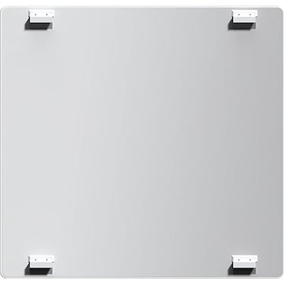 Lorell Magnetic Glass Dry-Erase Whiteboard, 3 x 3 (LLR18324)