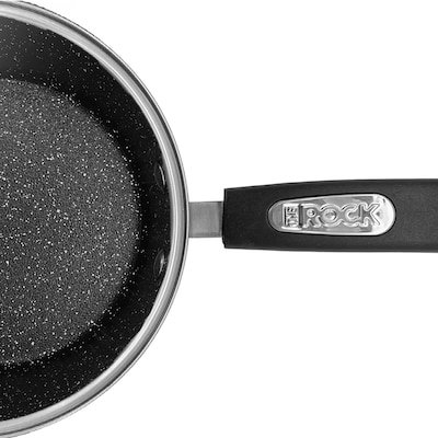 THE ROCK by Starfrit Terra Aluminum 2-Qt. Saucepan, Black (060308-002-0000)