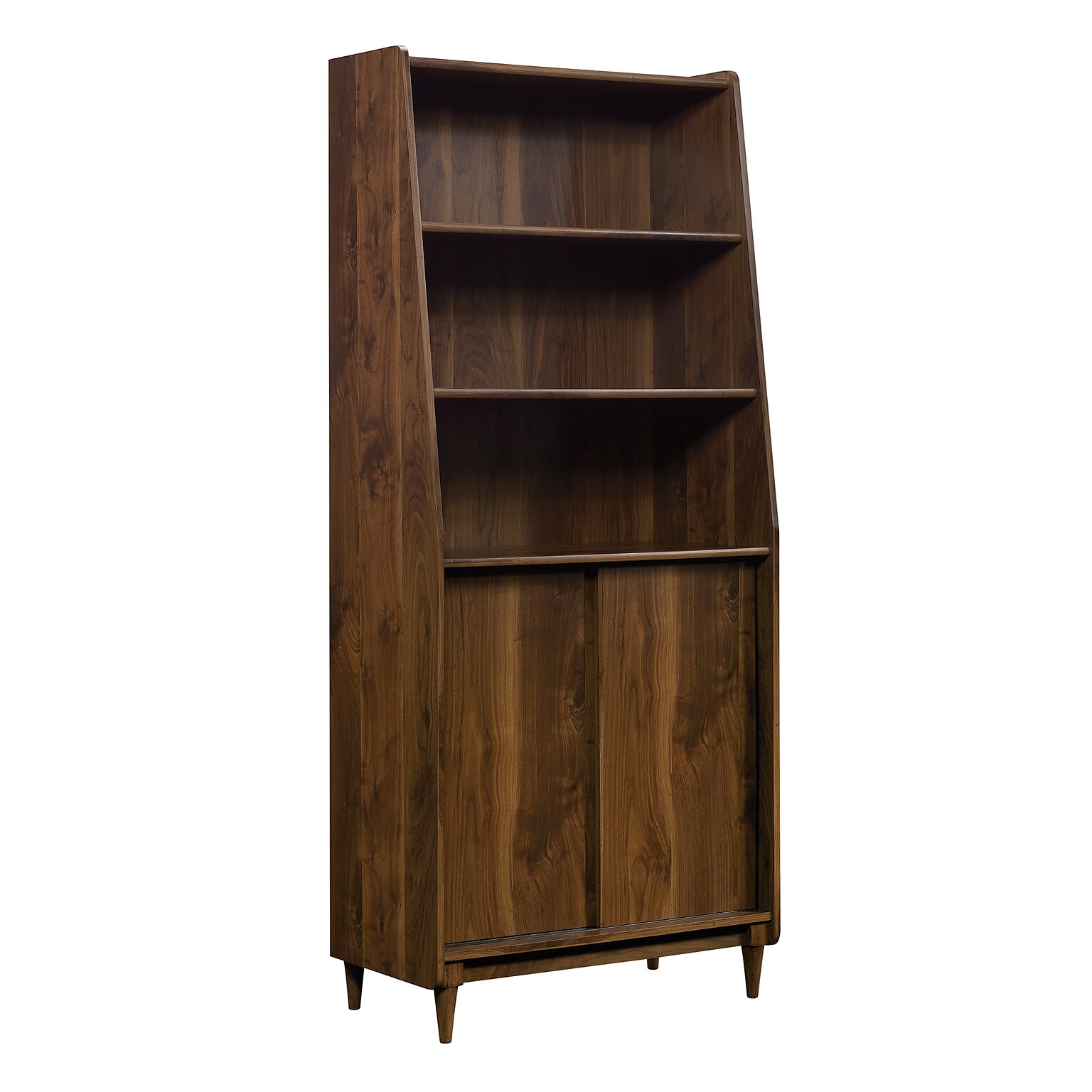 Sauder Harvey Park 70H 5-Shelf Bookcase, Grand Walnut (420282)