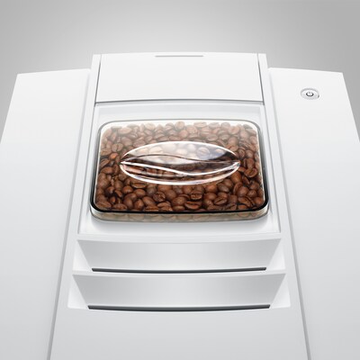 JURA E8 2-Cups Coffee & Espresso Machine Combination, Piano White (15683)