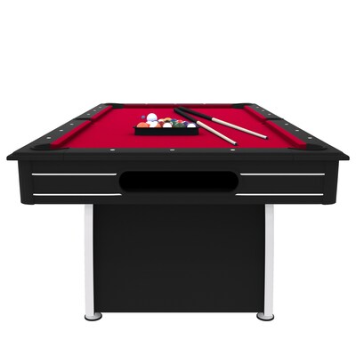 Fat Cat Tucson 7' Pool Table with Ball Return, Red (64-0152)