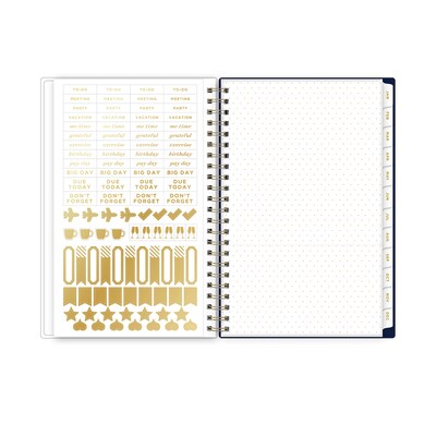2026 Blue Sky Meadow Blue Floral 5" x 8"  Weekly & Monthly Personal Planner (147224-26)