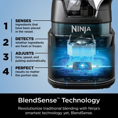 Ninja Detect Power Blender Pro 72 oz. Blender, Black (TB201)