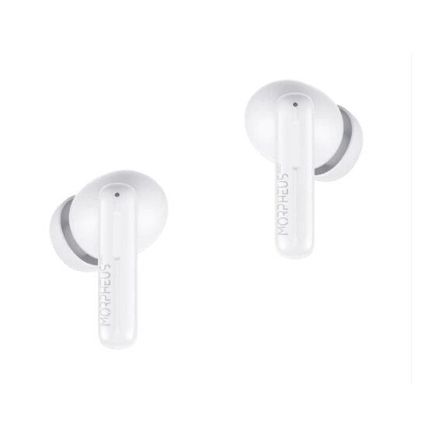 Morpheus 360 Nemesis Wireless Active Noise Canceling Earbuds, Bluetooth, White (TW2750W)