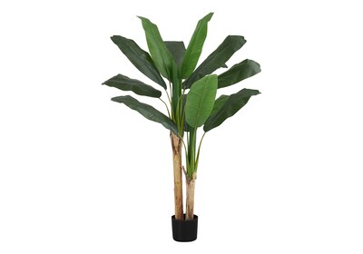 Monarch Specialties Inc. 55 Artificial Banana Tree in Pot (I 9568)