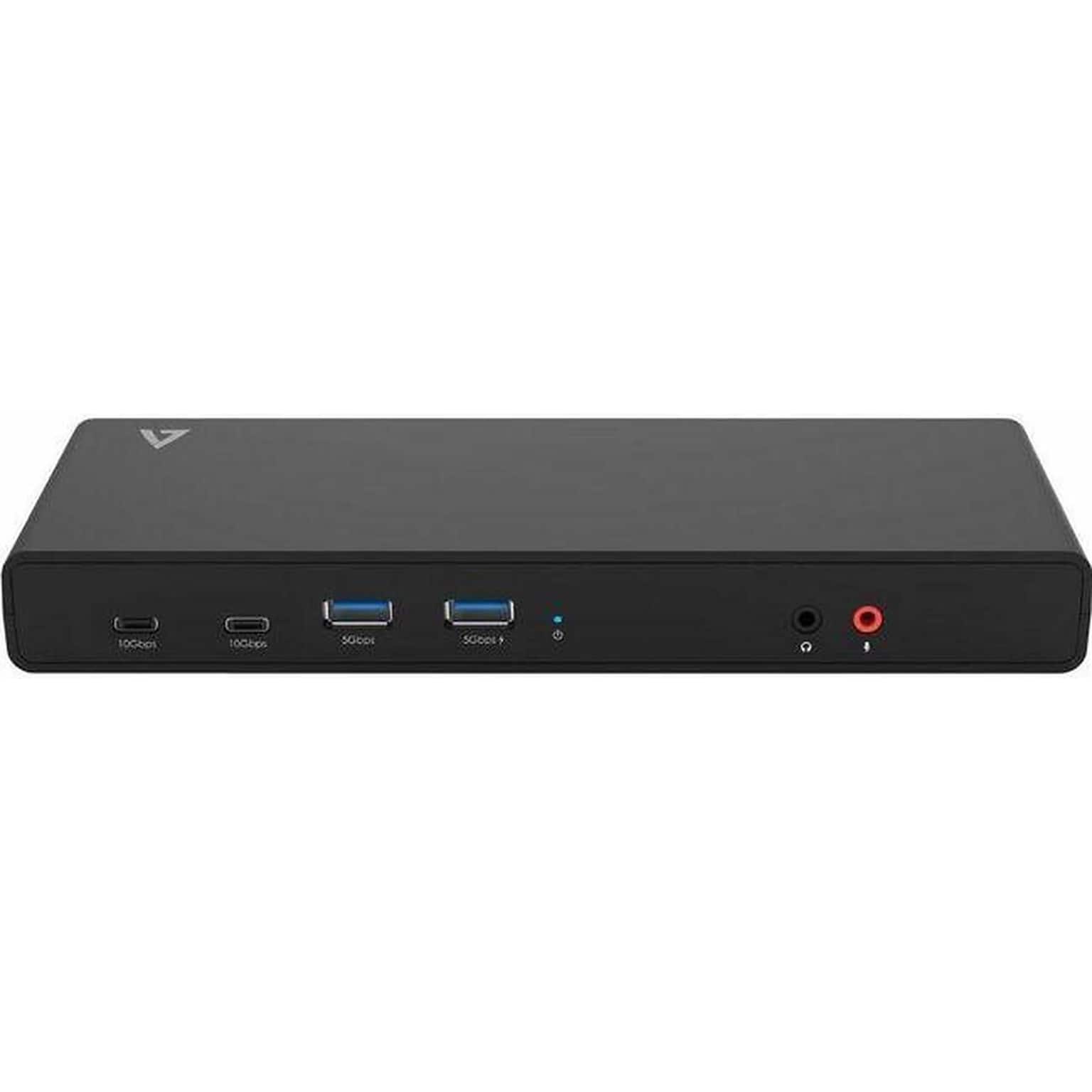 V7 UCDDS Universal Docking Station for Windows, macOS, Linux Laptops (UCDDS2)