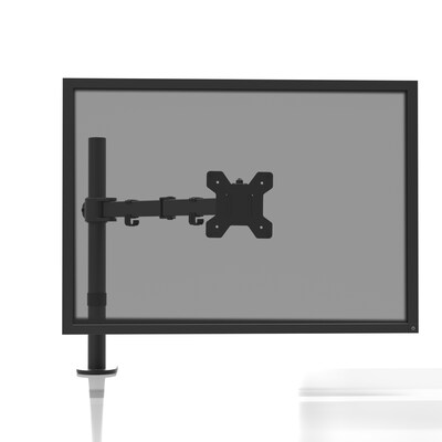 Kanto Height Adjustable Desktop Arm Single Monitor Stand for 17" - 34" Monitors, Black (DML1000)