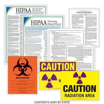 ComplyRight State Healthcare Poster Set, South Dakota (EHSDU)