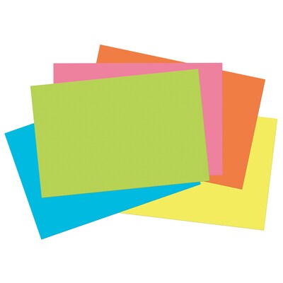 Tru-Ray 12" x 18" Construction Paper, Assorted Colors, 50 Sheets/Pack, 3 Packs/Bundle (PAC6597-3)