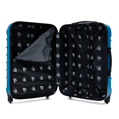 InUSA Endurance 4-Piece Hardside Spinner Luggage Set, TSA Checkpoint Friendly, Teal (IUENDSMLXL-TEA)