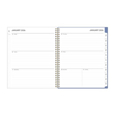 2026 Blue Sky Cocorrina 8.5 x 11  Weekly & Monthly Planner, Plastic Cover, Multicolored (143696-26)