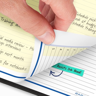 2026-2027 AT-A-GLANCE QuickNotes 8" x 10" Academic Weekly & Monthly Planner, Faux Leather Cover, Black (76-11-05-27)