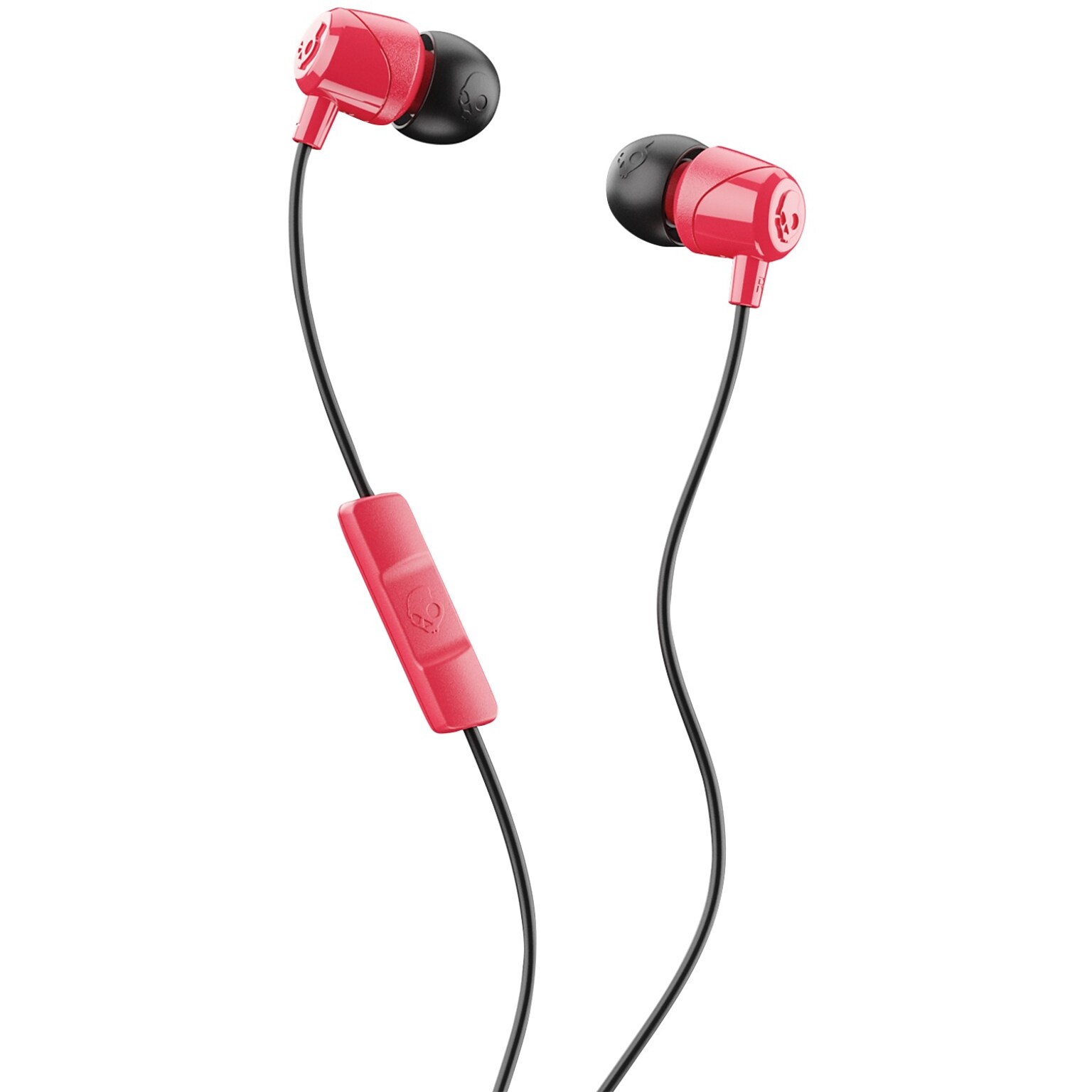 Skullcandy Jib Earbuds with Microphone, Red (S2DUY-L676)
